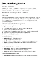 Vorschau - Arbeitsblätter - Pflegeausbildung: Anatomie und Physiologie - Knochengewebe - Seite 3