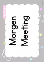 Vorschau - Mal- und Bastelvorlagen - Morgen Meeting - Ritual zur Begrüßung - Seite 1