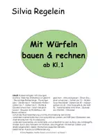 Vorschau - Arbeitsblätter - Würfelgebäude, aus: Mit Würfeln bauen & rechnen - ab Kl. 1 - Deckblatt