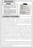 Vorschau - Arbeitsblätter - Messen und Wiegen - Deckblatt