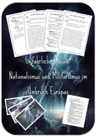 Vorschau - Stundenentwürfe - Gefährliche Ideale: Nationalismus und Militarismus im Umbruch Europas - Deckblatt