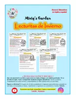 Vista previa - Hojas de trabajo - Lecturitas de Invierno: Comprensión lectora - Portada