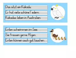 Vorschau - Aufgabenkarten - MATERIALPAKET Abschreibkärtchen (Teil 1 bis 3) - Seite 2