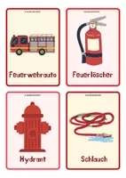 Vorschau - Arbeitsblätter - Unsere Helfer & Notrufnummern (Ö, D & CH) - Seite 1