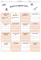 Vorschau - Spiele - Busca a alguien que... Juego para conocerse - Seite 1