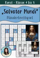 Vorschau - Spiele - "Salvator Mundi" von Leonardo da Vinci - Plauderbrettspiel - Deckblatt