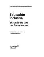 Vista previa - Para docentes: organización, planificación y formación - Educacion inclusiva: Sueño de una noche de verano - página 3