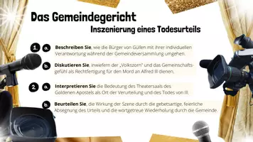 Vorschau - Arbeitsblätter - Der Besuch der alten Dame - Inszenierung eines Todesurteils - Seite 3