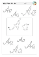 Vorschau - Arbeitsblätter - Schreibschrift Materialien - Seite 3