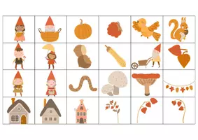 Aperçu - Jeux - 🍂Les ateliers Même Image Noir/Couleurs "AUTOMNE"🍂 - Page 1