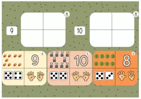 Aperçu - Jeux - 🍁 Cartes à compter "AUTOMNE" 🍁 - Page 1