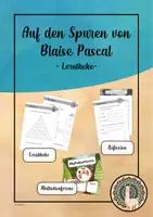 Vorschau - Stundenentwürfe - Auf den Spuren von Blaise Pascal - Lerntheke zum Pascal'schen Dreieck (Klasse 3 - 4) - Deckblatt