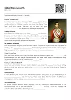 Vorschau - Arbeitsblätter - Kaiser Franz Josef II (Lückentext, Erklärvideo und Übungen) - Seite 1