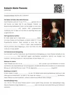 Vorschau - Arbeitsblätter - Kaiserin Maria Theresia - Lückentext mit Erklärvideo und Übungen - Seite 1