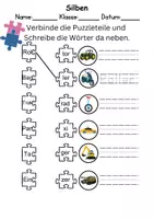 Vorschau - Arbeitsblätter - Silben Thema Fahrzeuge - DaZ/DaF, Deutsch (Klasse 1 und 2) - Seite 3