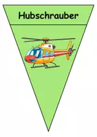 Vorschau - Arbeitsblätter - Wimpel Fahrzeuge - DaZ/DaF, Deutsch, Sachunterricht - Seite 3