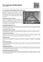 Vorschau - Arbeitsblätter - Der Augsburger Religionsfriede - Infotext und Übungen - Deckblatt