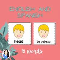 Vista previa - Juegos / Gamificación - Dados de las Partes del Cuerpo: Juego Inglés - Español - página 2