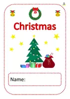 förhandsvisning - Engelska Christmas julhäfte med facit - sida 1