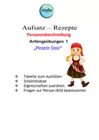 Vorschau - Unterrichtsreihen - DUETT 10 - Personenbeschreibung : Superheldin Bella & Piratin - Seite 1