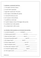 anteprima - Esercizi - La frase: attività di rinforzo grammaticale - Pagina 3