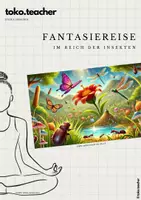 Vorschau - Text - Fantasiereise - Im Reich der Insekten - Deckblatt