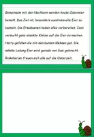 Vorschau - Fördermaterial/Inklusion - DaF / DaZ Englisch: Ostern: Fehlerteufel -ks-Laute - Lesekarten - Seite 2