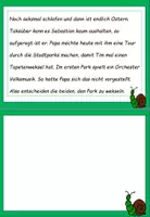 Vorschau - Fördermaterial/Inklusion - DaF / DaZ Englisch: Ostern: Fehlerteufel -ks-Laute - Lesekarten - Seite 3
