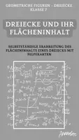 Vorschau - Stundenentwürfe - Materialpaket Flächeninhalt von Dreiecken - Deckblatt