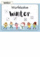 Vorschau - Fördermaterial/Inklusion - Lustige Würfelsätze - Winter (zweifach differenziert) - Seite 3