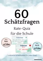 Vorschau - Spiele - 60 spannende Schätzfragen - Rätsel-Quiz inklusive Schätzkarten - Deckblatt