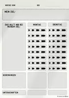Vorschau - Anderer Materialtyp - Zieltagebuch im Streaming-Design - Seite 2
