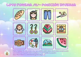 Vista previa - Refuerzo / NEE / Materiales de apoyo - LOTOS FONEMAS n-f-k - página 3