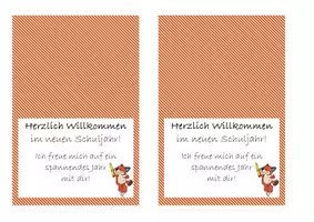 Vorschau - Anderer Materialtyp - Willkommenskärrtchen_Fuchsklasse - Deckblatt