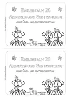 Vorschau - Arbeitsblätter - Plus- und Minusrechnungen - OHNE Über- und Unterschreitung - ZR 20 - Übungsmaterial - Seite 2