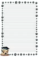Vorschau - Arbeitsblätter - Briefpapier Labradorklasse hell #Klassentier #Hundeklasse - Seite 2