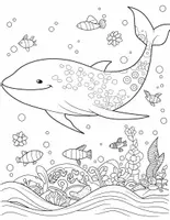 Vorschau - Mal- und Bastelvorlagen - 🐳 200 Wal-Ausmalbilder für Kinder - Seite 2