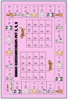 Vorschau - Spiele - Hunde Bingo Einsdurcheins Mathe 2. Klasse 3. Klasse Geteilt 5 Spielpläne - Seite 2