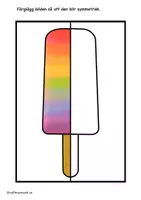 förhandsvisning - Symmetri med glassar 🍦🌈 - sida 2