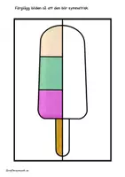 förhandsvisning - Symmetri med glassar 🍦🌈 - sida 3
