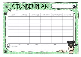 Vorschau - Anderer Materialtyp - Stundenpläne - Schulhund - Seite 3