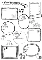 Vorschau - Arbeitsblätter - Arbeitsblatt Vorstellung - That's me - Deckblatt