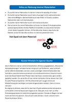 Vorschau - Arbeitsblätter - Mechanische Leistung - Formelbüchlein mit Faltanleitung - Seite 1