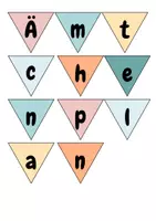 Vorschau - Anderer Materialtyp - Klassendienste/ Ämtchenplan - Seite 1