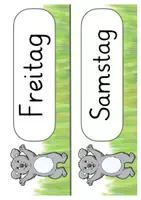 Vorschau - Präsentationen/Tafelbilder - Koalaklasse Klassentier Koala Tagestransparenz - Seite 3