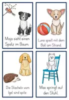 Vorschau - Spiele - Materialpaket (wachsend) Schreibspaziergang Hunde Deutsch 1. Klasse 2. Klasse - Seite 2