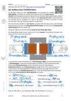 Vorschau - Arbeitsblätter - Aufbau eines Transformators - Seite 3