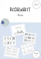 Vorschau - Arbeitsblätter - Mein erstes Rechenheft ZR 10 (Winter) - Deckblatt