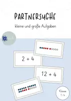 Vorschau - Spiele - Partnersuche kleine und große Aufgaben (2 Versionen) - Deckblatt