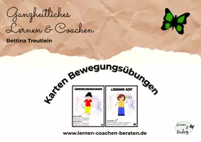 Vorschau - Fördermaterial/Inklusion - Karten für Bewegungsübungen - Kinesiologie - Deckblatt